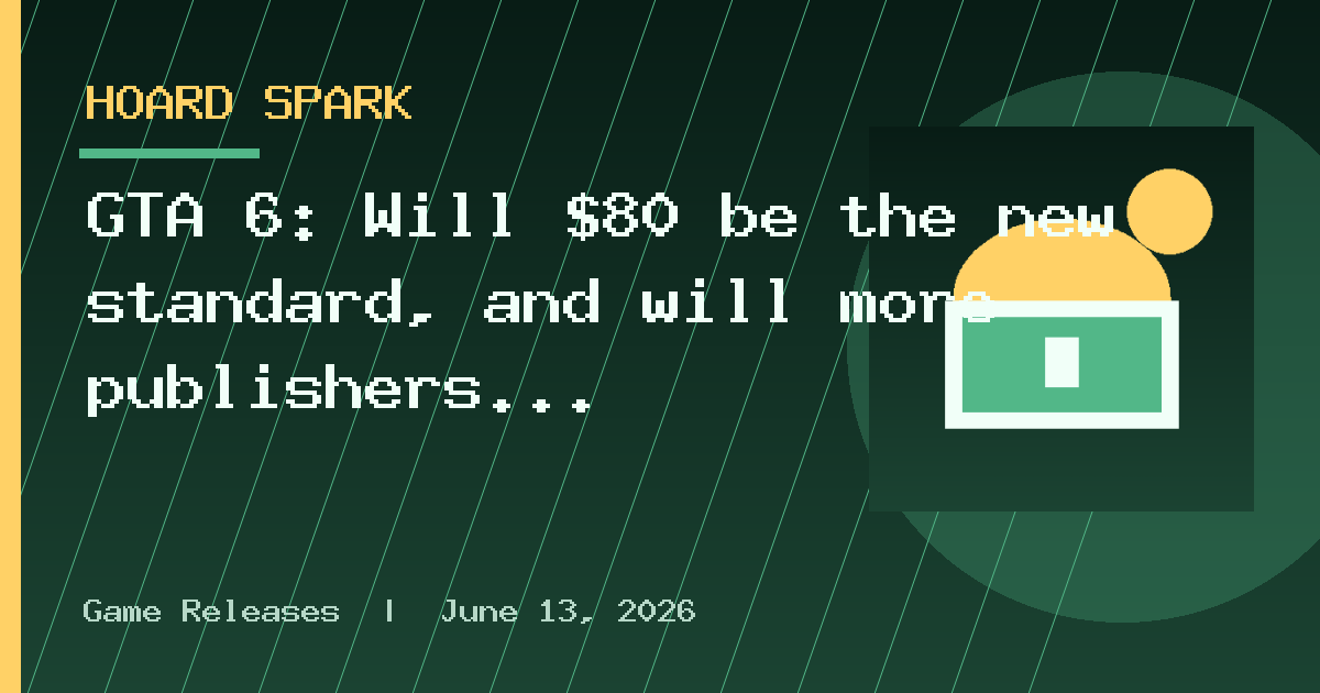 GTA 6: Will $80 be the new standard, and will more publishers start