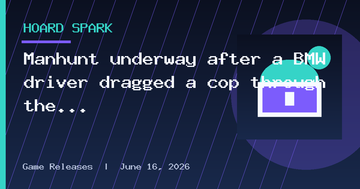 Manhunt underway after a BMW driver dragged a cop through the heart of Times