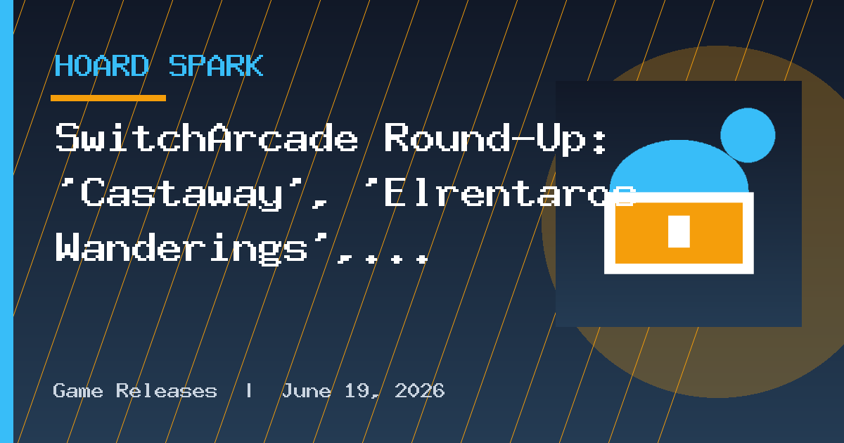 SwitchArcade Round-Up: ‘Castaway’, ‘Elrentaros Wanderings’, Plus Today’s Other